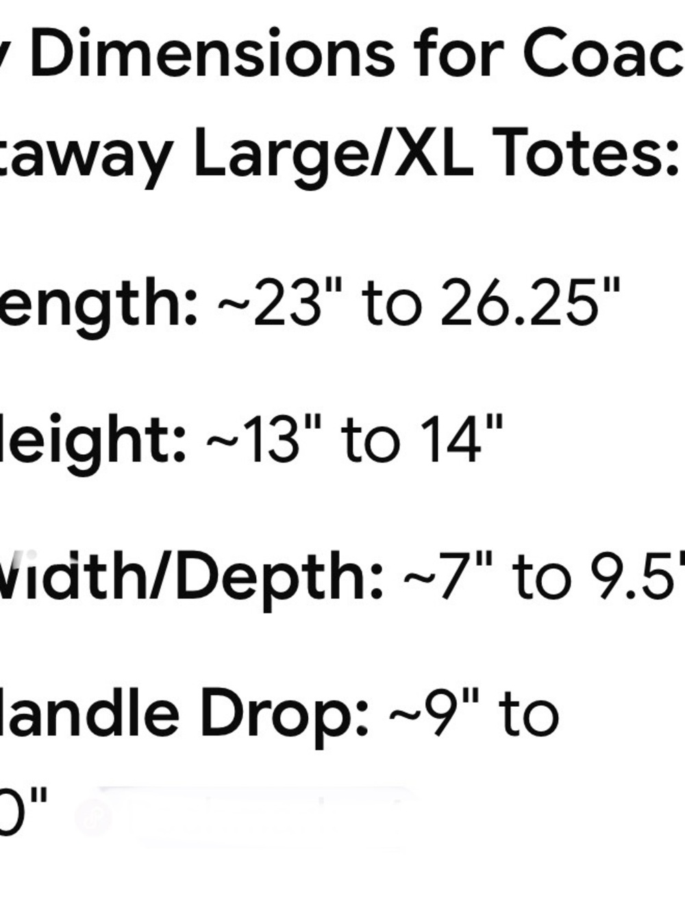 Coach XL Getaway Weekender Tote - Picture 4 of 4